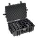 OUTDOOR kuffert i sort med polstret skillevæg 585x415x210 mm Volume: 51 L Model: 6500/B/RPD